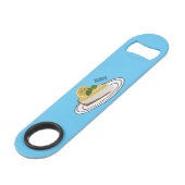 Illustration de citron cheesecake (Devant angulaire)