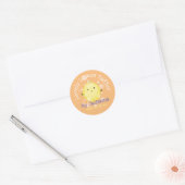 Illustration de citron mignon produit étiquette (Enveloppe)