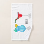 Illustration de cocktail (Serviette à main)