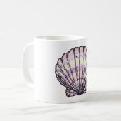Illustration de coquillage Café Mug (Devant gauche)