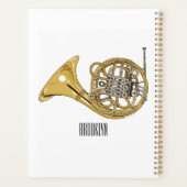 Illustration de corne française (Dos)