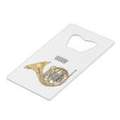 Illustration de corne française (Dos Angle)