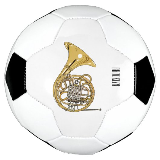 Illustration de corne française (Tourné)