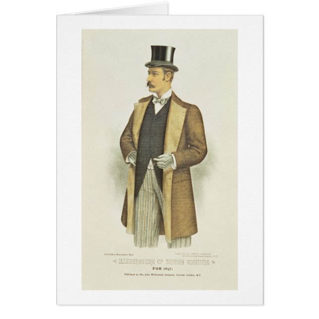 Illustration de costume britannique, pub. par John (Devant)