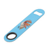 Illustration de crabe ermite (Devant angulaire)