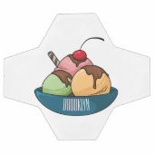 Illustration de crème glacée (Plat)