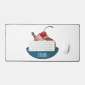 Illustration de crème glacée (Clavier et souris)