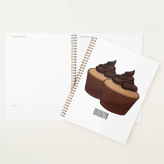 Illustration de Cupcake (Devant avec enveloppe)