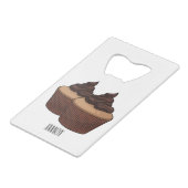 Illustration de Cupcake (Dos Angle)