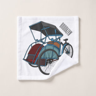 Illustration de cyclo-pousse