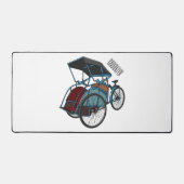 Illustration de cyclo-pousse (Recto)