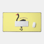 Illustration de cygne noir (Clavier et souris)