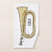 Illustration de dessin animé Bugle (Serviette à main)