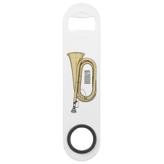 Illustration de dessin animé Bugle (Devant)