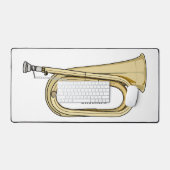 Illustration de dessin animé Bugle (Clavier et souris)