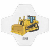 Illustration de dessin animé Bulldozer (Plat)