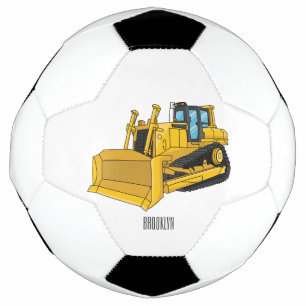Illustration de dessin animé Bulldozer