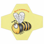 Illustration de dessin animé d'abeilles joyeux (Plat)