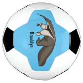 Illustration de dessin animé d'Anteater happy (Tourné)