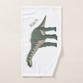 illustration de dessin animé de Barapasaurus (Serviette à main)