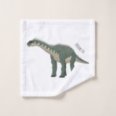 illustration de dessin animé de Barapasaurus (Gant de toilette)