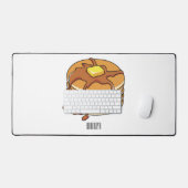 Illustration de dessin animé de Pancake (Clavier et souris)