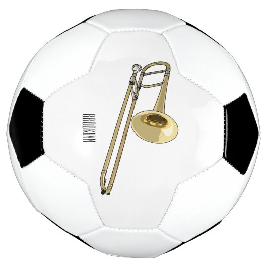 Illustration de dessin animé de Trombone (Tourné)