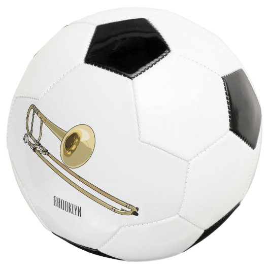 Illustration de dessin animé de Trombone (3/4)