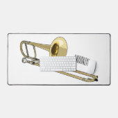 Illustration de dessin animé de Trombone (Clavier et souris)