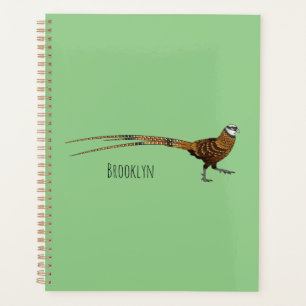 illustration de dessin animé d'oiseau faisan de Re