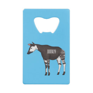 Illustration de dessin animé d'okapi