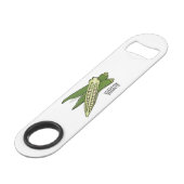 Illustration de dessin animé d'okra (Devant angulaire)