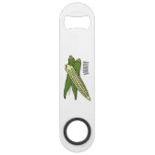 Illustration de dessin animé d'okra (Devant)