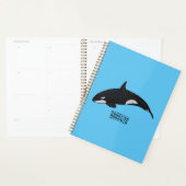 Illustration de dessin animé d'orque (Devant avec enveloppe)