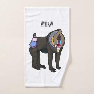 Illustration de dessin animé Mandrill