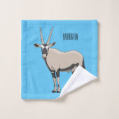 Illustration de dessin animé Oryx (Gant de toilette)