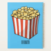 Illustration de dessin animé Popcorn (Dos)