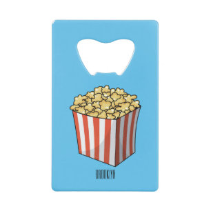 Illustration de dessin animé Popcorn