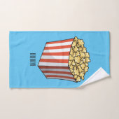 Illustration de dessin animé Popcorn (Serviette à main)