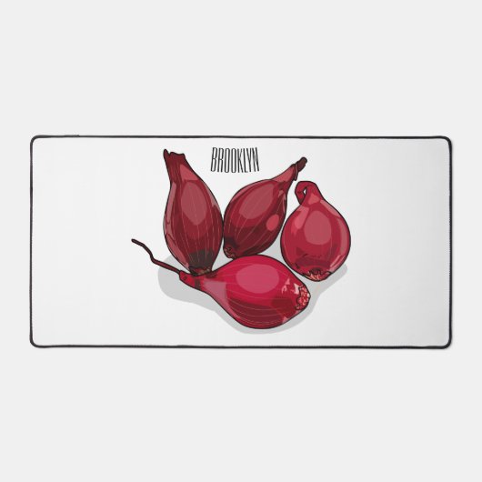 Illustration de dessin animé Shallot (Recto)