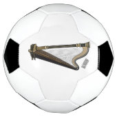 Illustration de dessin animé sur la harpe (Tourné)