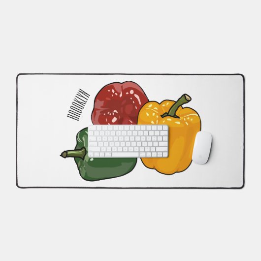 Illustration de dessin de Capsicum (Clavier et souris)