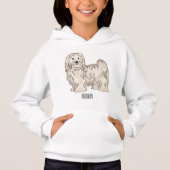 Illustration de dessin de chien de Havan (Devant)