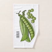 Illustration de dessin de pois (Serviette à main)