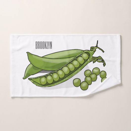 Illustration de dessin de pois (Serviette à main)