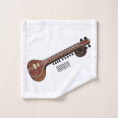 Illustration de dessin de Sitar (Gant de toilette)