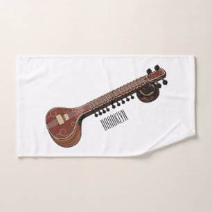 Illustration de dessin de Sitar