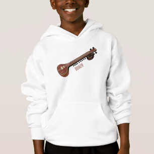 Illustration de dessin de Sitar