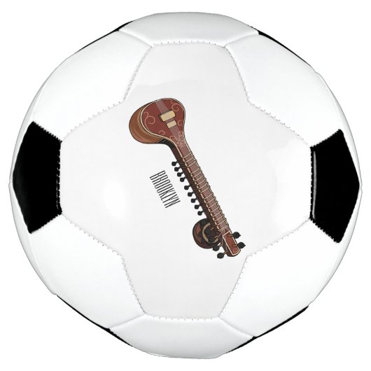 Illustration de dessin de Sitar (Tourné)