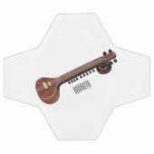 Illustration de dessin de Sitar (Plat)
